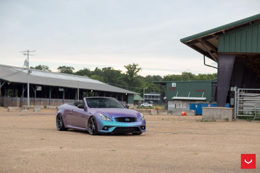  Infiniti G37 Convertible on Vossen Wheels (VFS5) 2017 года  (фото 24 из 25)